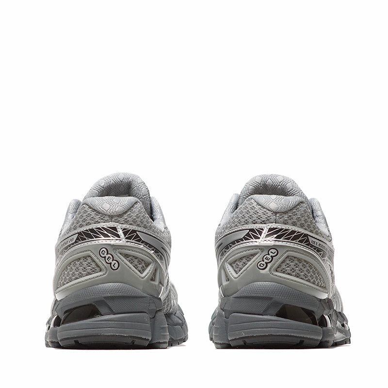 Breathable Uppers Comfortable Wear Asics Gel-Kayano 20 - Gravel/Pure Silver