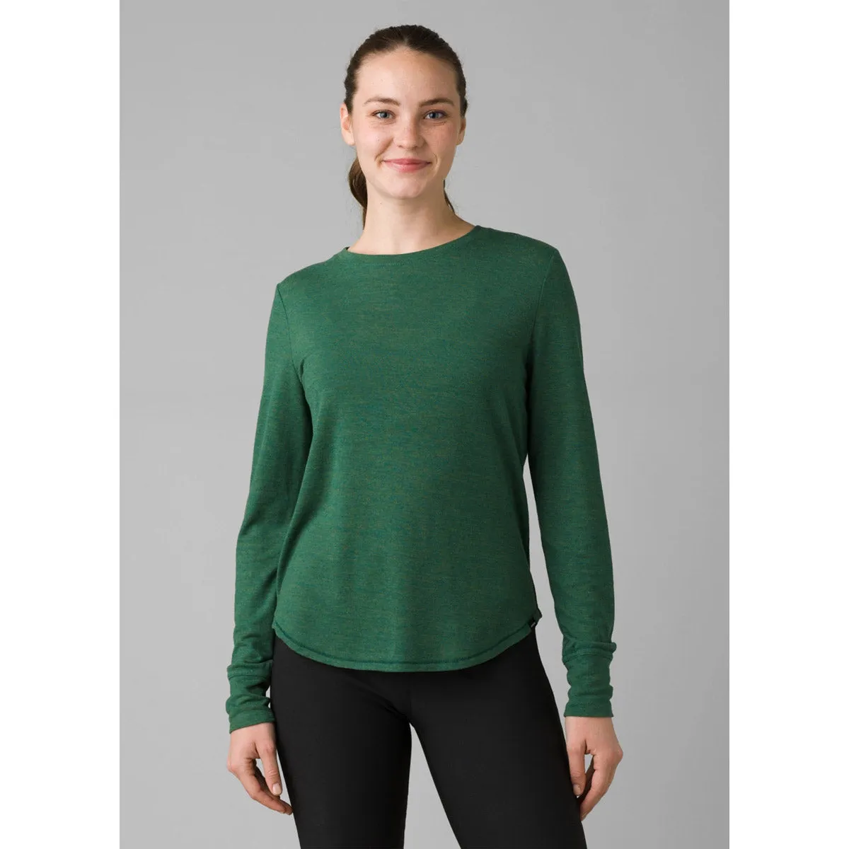 Durable Color Retention Women's Cozy Up Long Sleeve Tee
