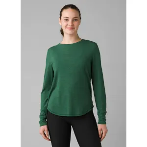 Durable Color Retention Women's Cozy Up Long Sleeve Tee