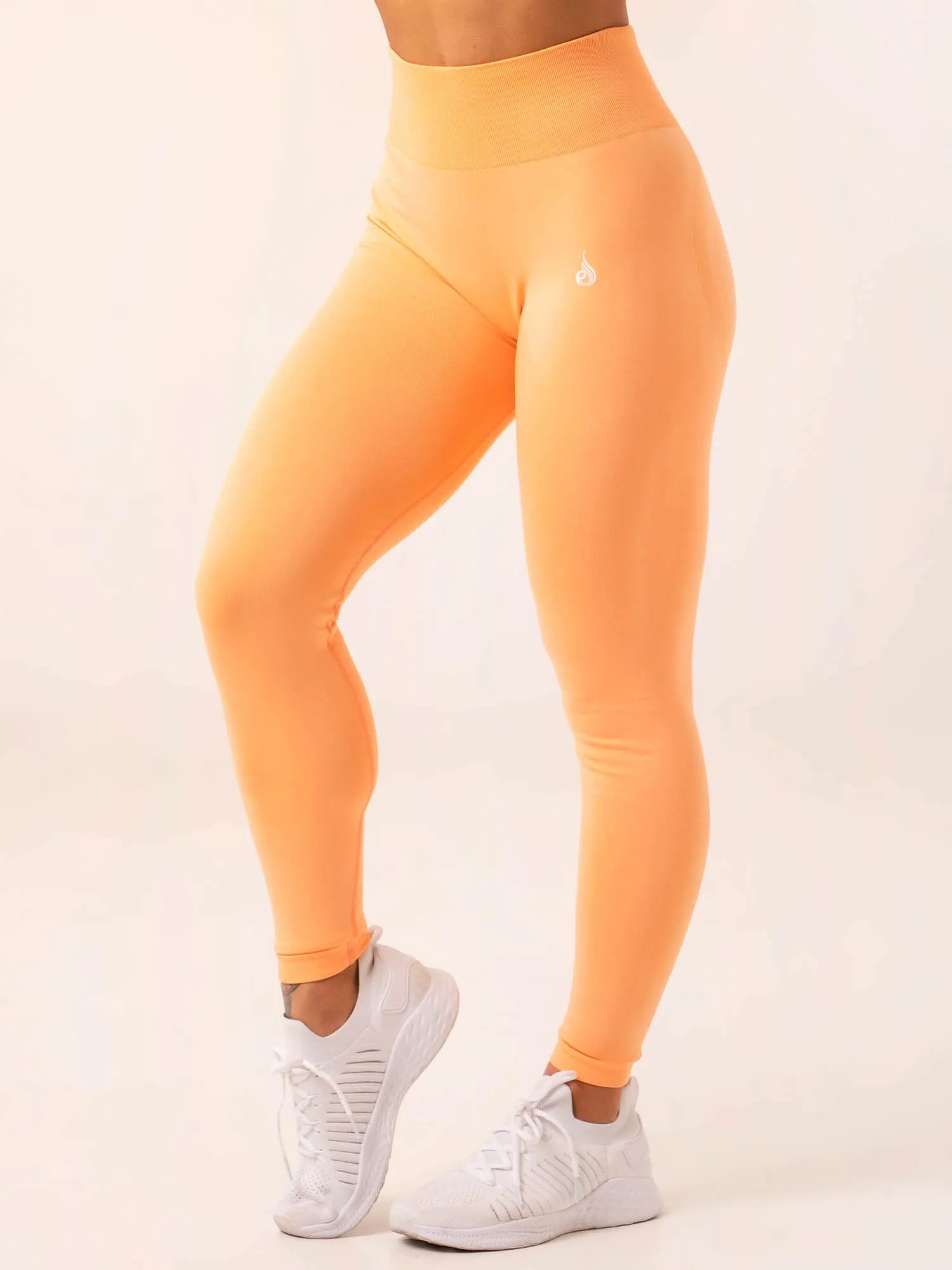 Lift Scrunch Seamless Leggings - Mango Adjustable Drawcord Maximum Comfort