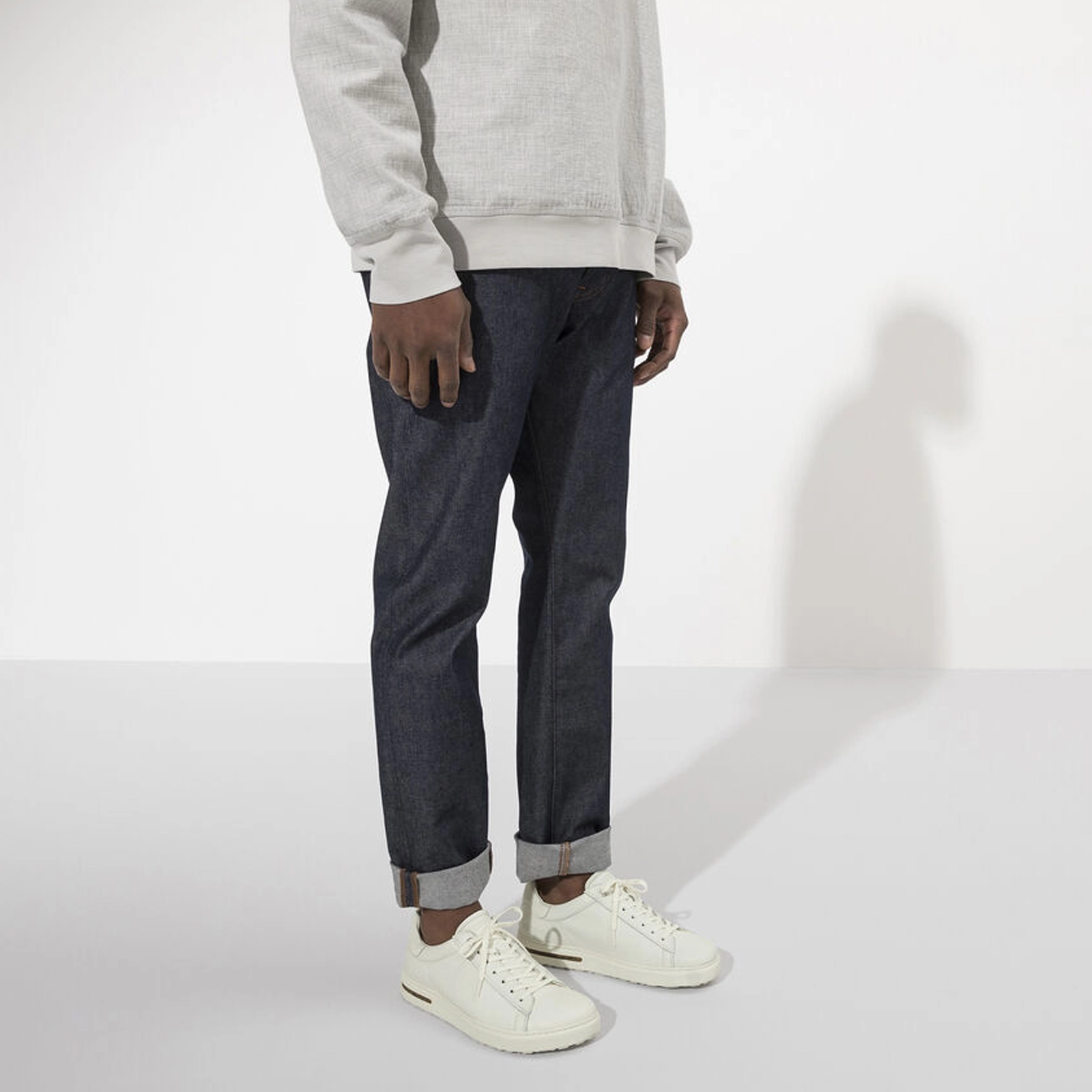 Birkenstock Bend Narrow Sneaker (Women) - White Leather Investor Meeting