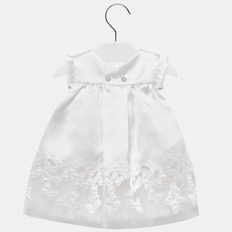 Plain kids' clothes Mayoral 1908-24 Kids Baby Girl Embroidered Butterflies Dress