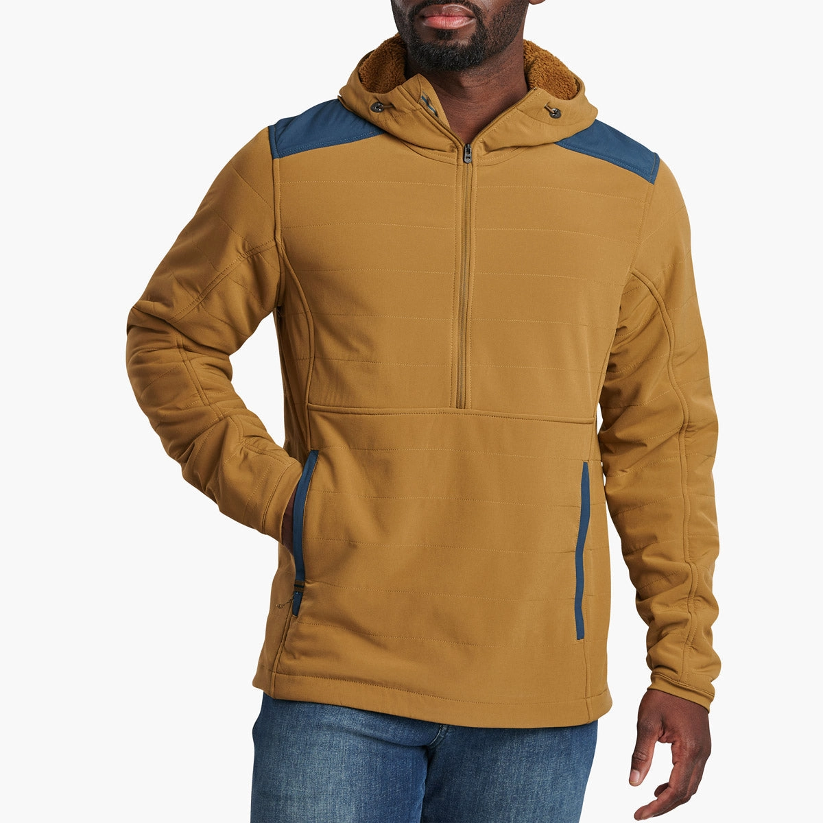 Men's Aero Fleece Pullover Relaxed Coverage