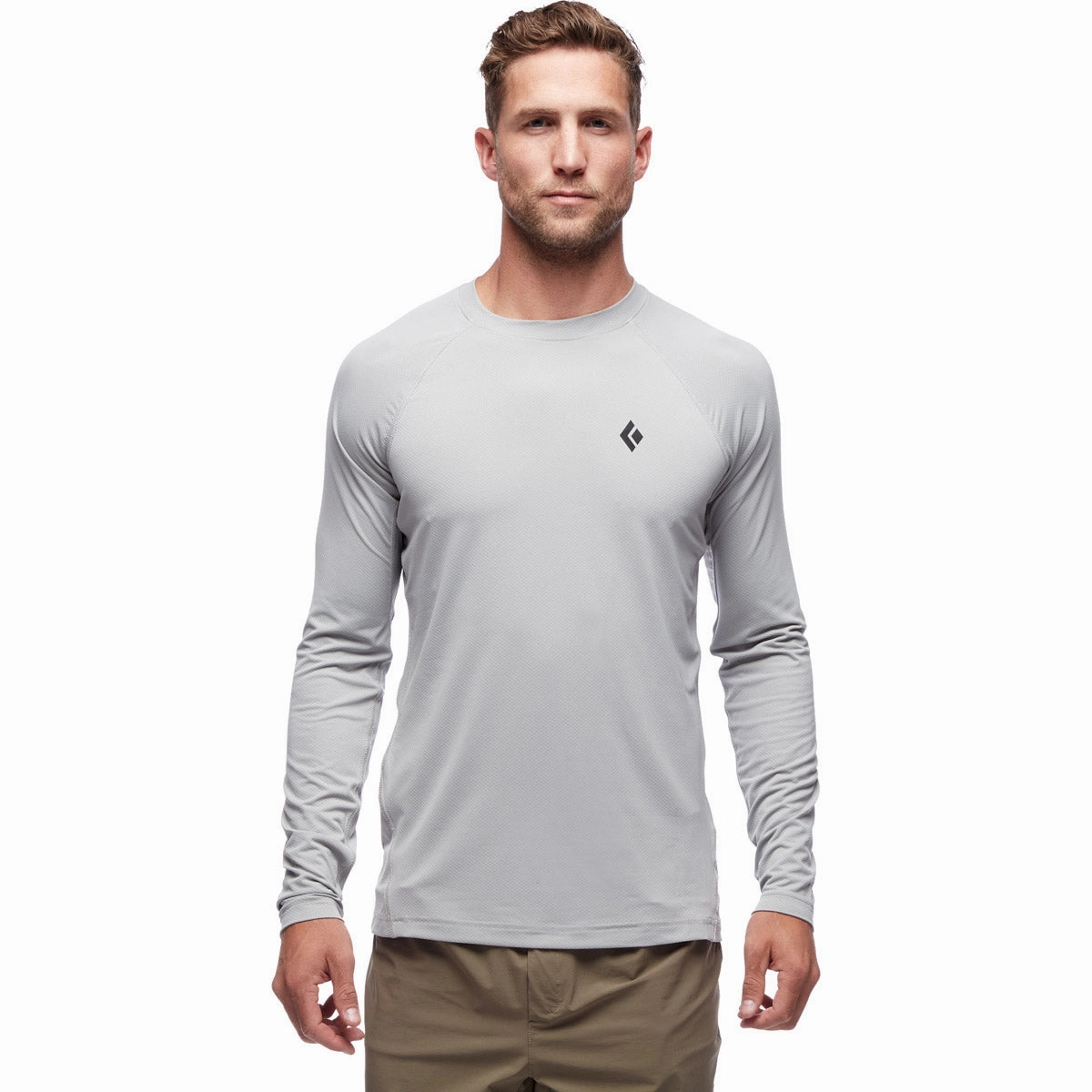 Men's Alpenglow Long Sleeve Crew Sleek Fit