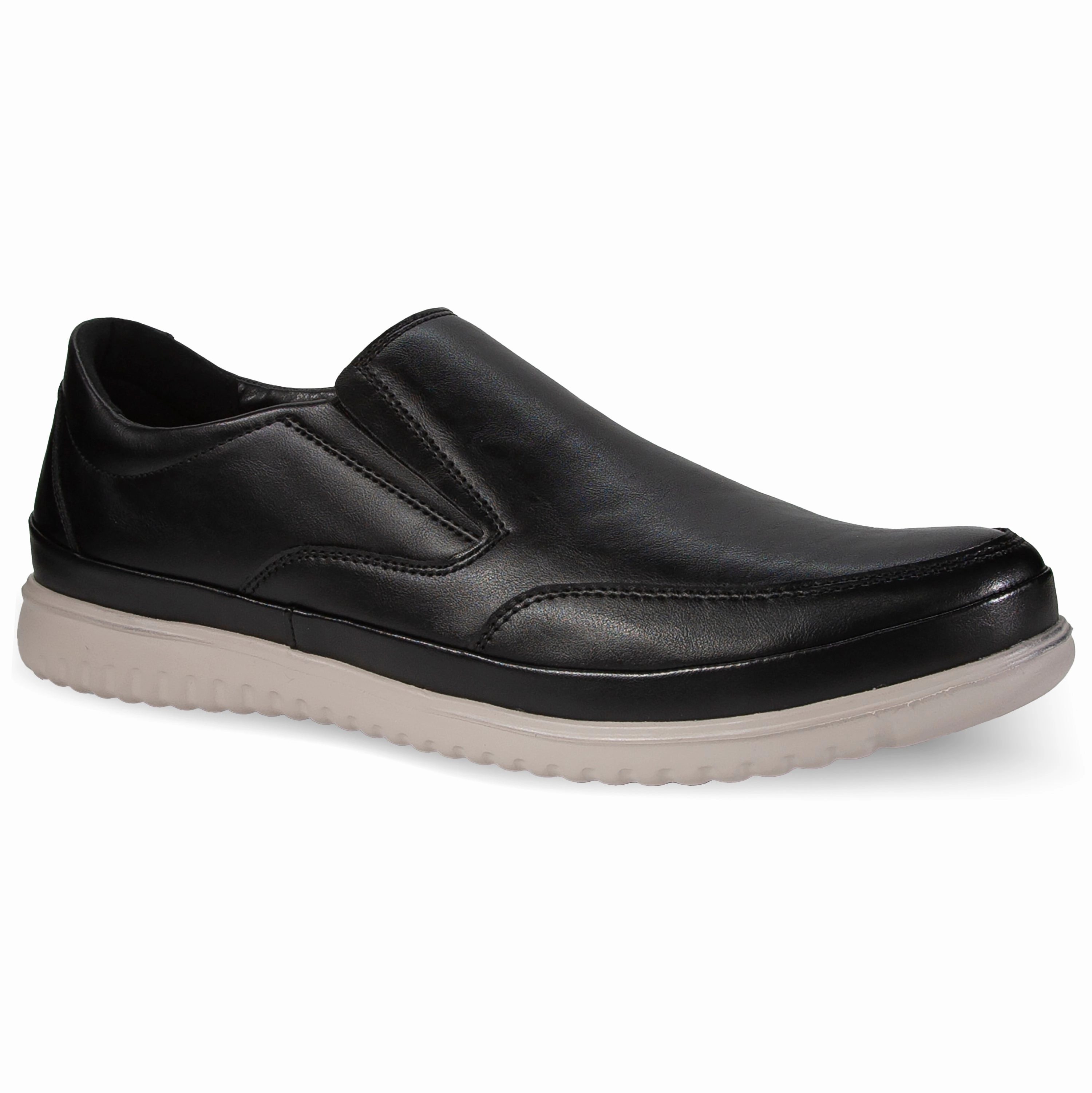 Men's Bayport in Black - SUPRO INSIDE Executive Presence Stride Smooth
