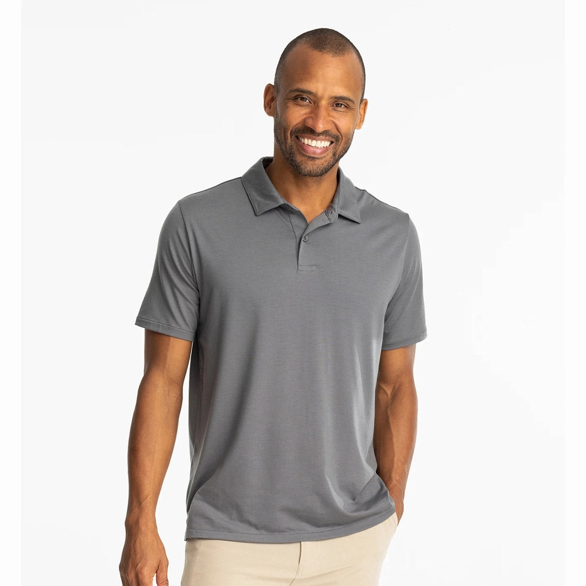 Men's Elevate Polo Embroidered Logo Urban Style