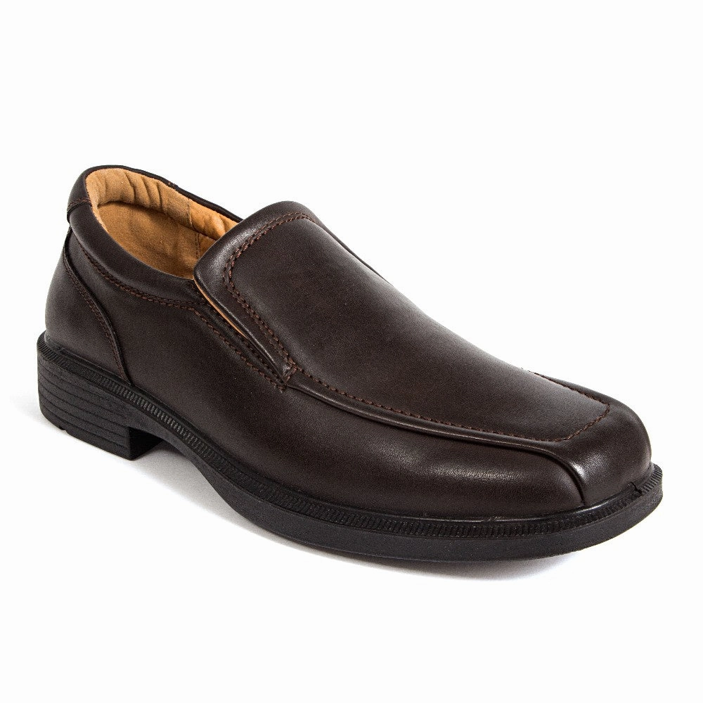 Comfortable Heel Premium Leather Men's Greenpoint in Dark Brown