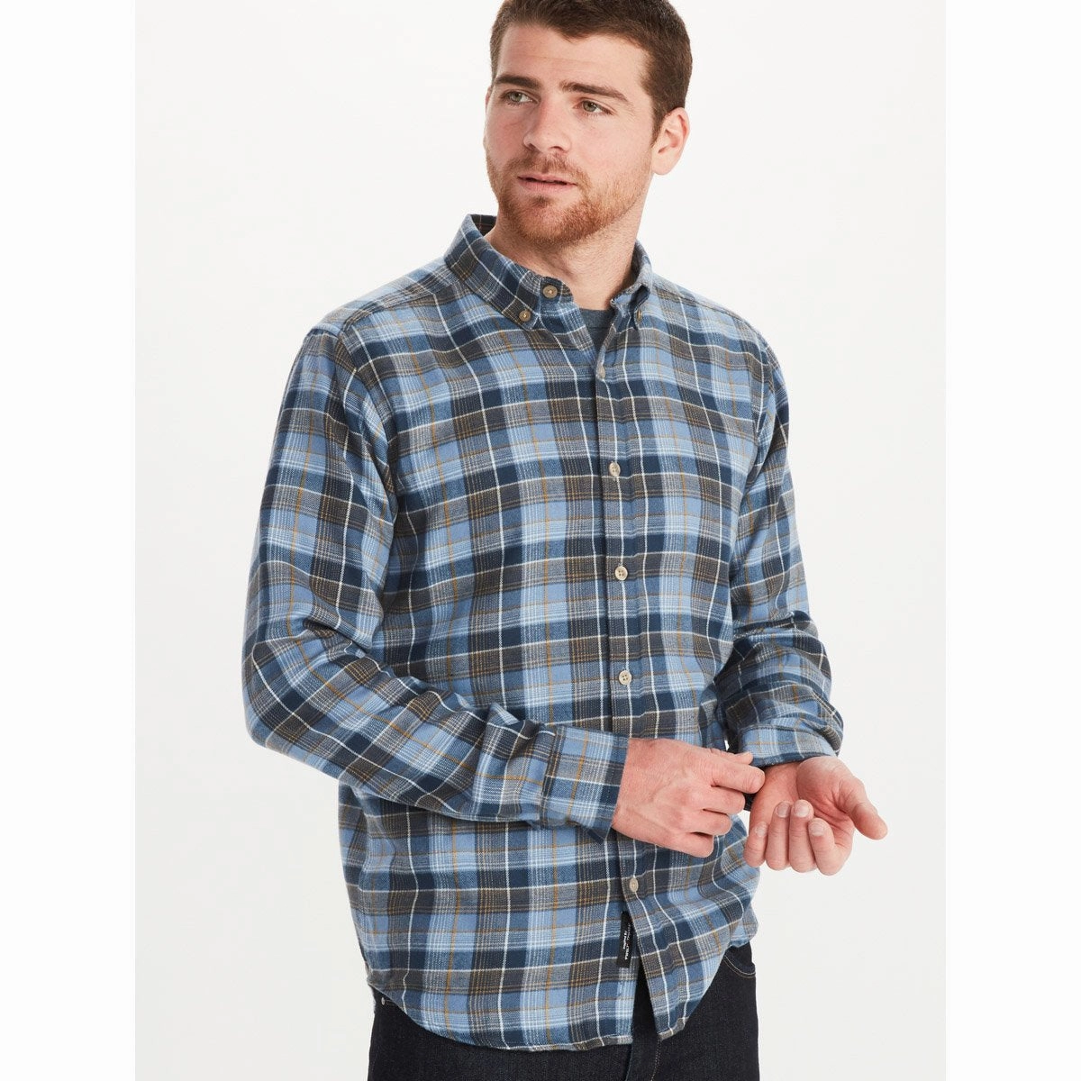 Men's Harkins Lightweight Flannel Long-Sleeve Shirt Traveler??s Choice