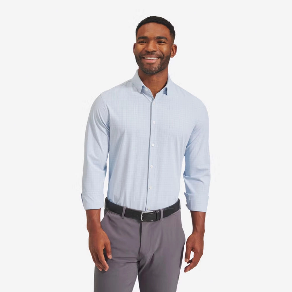 Men's Leeward Dress Shirt Smooth Stitch Pattern