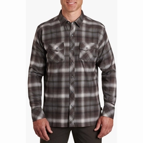 Men's Lowdown Flannel Long Sleeve Slim Silhouette Versatile Piece