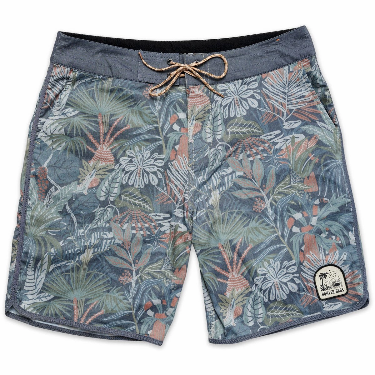 Men's Stretch Bruja Boardshorts Aerodynamic Contour Panels