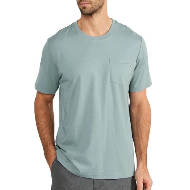 Thermal Regulating Layer Layer Ready Fit Men's Bamboo Heritage Pocket Tee