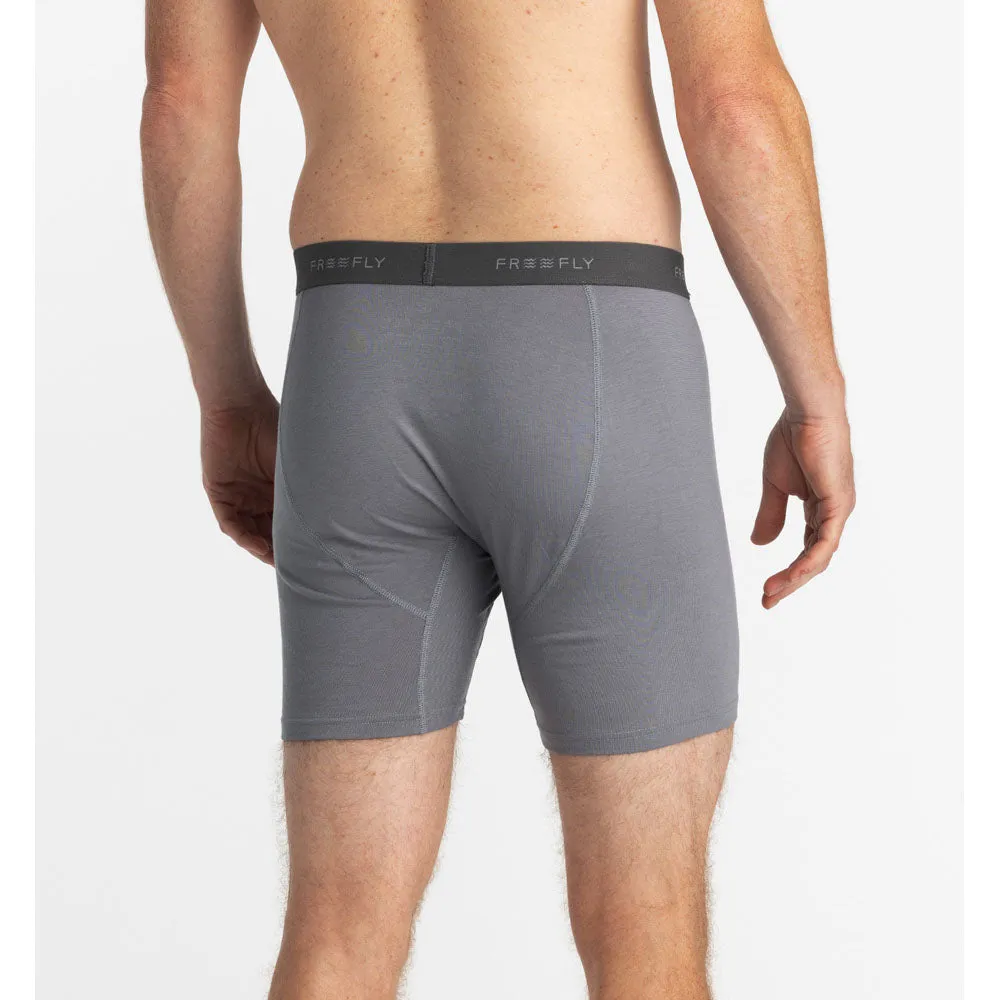 Comfortable Support Clean Silhouette Mens Bamboo Motion Boxer Brief