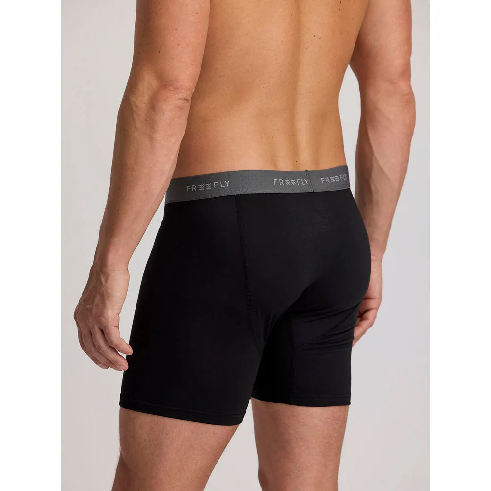 Mens Bamboo Motion Boxer Brief No Marks Comfort Visitors
