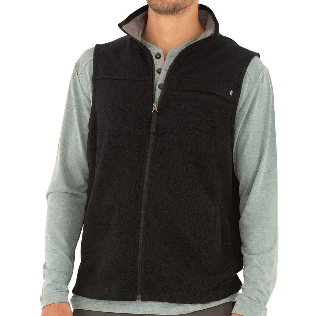 Commuter Choice hat Men's Bamboo Polar Fleece Vest
