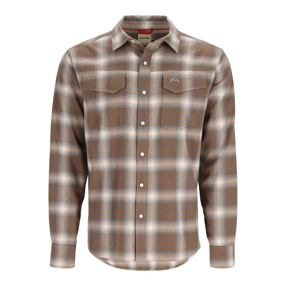 Weekend Vibes Men's Gallatin Flannel Fishing Long Sleeve Shirt