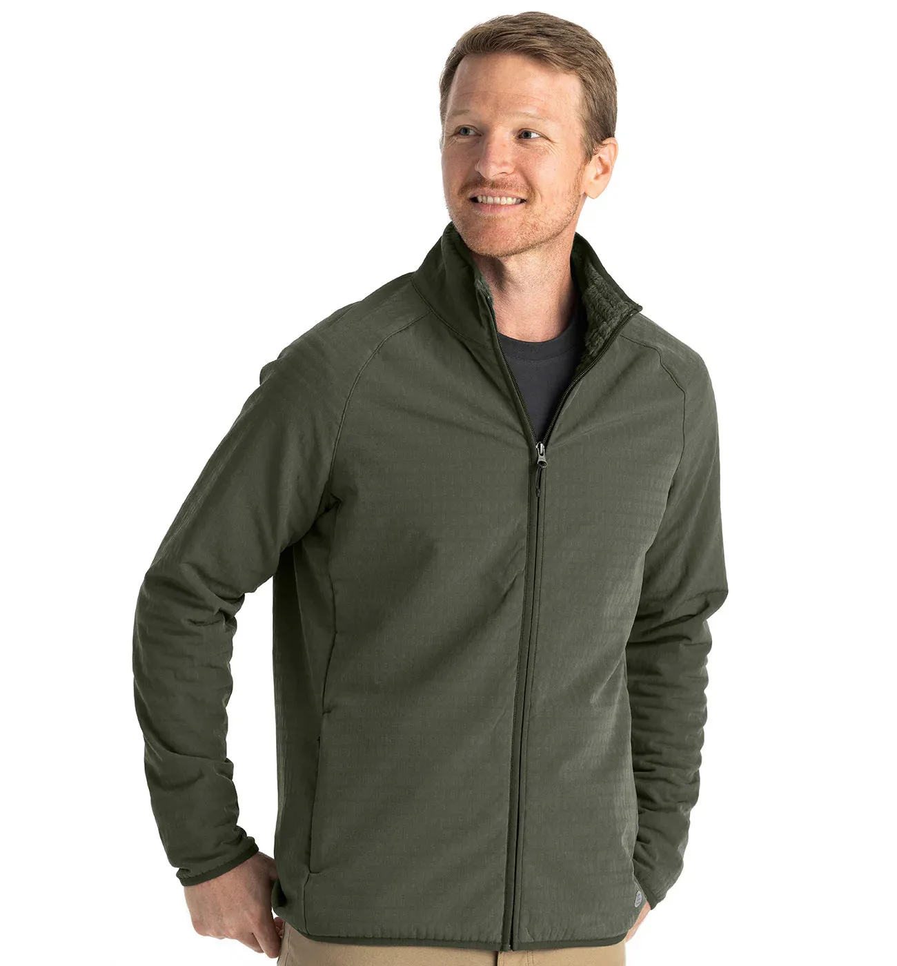 Outdoor Adventure Men's Gridback Fleece Jacket