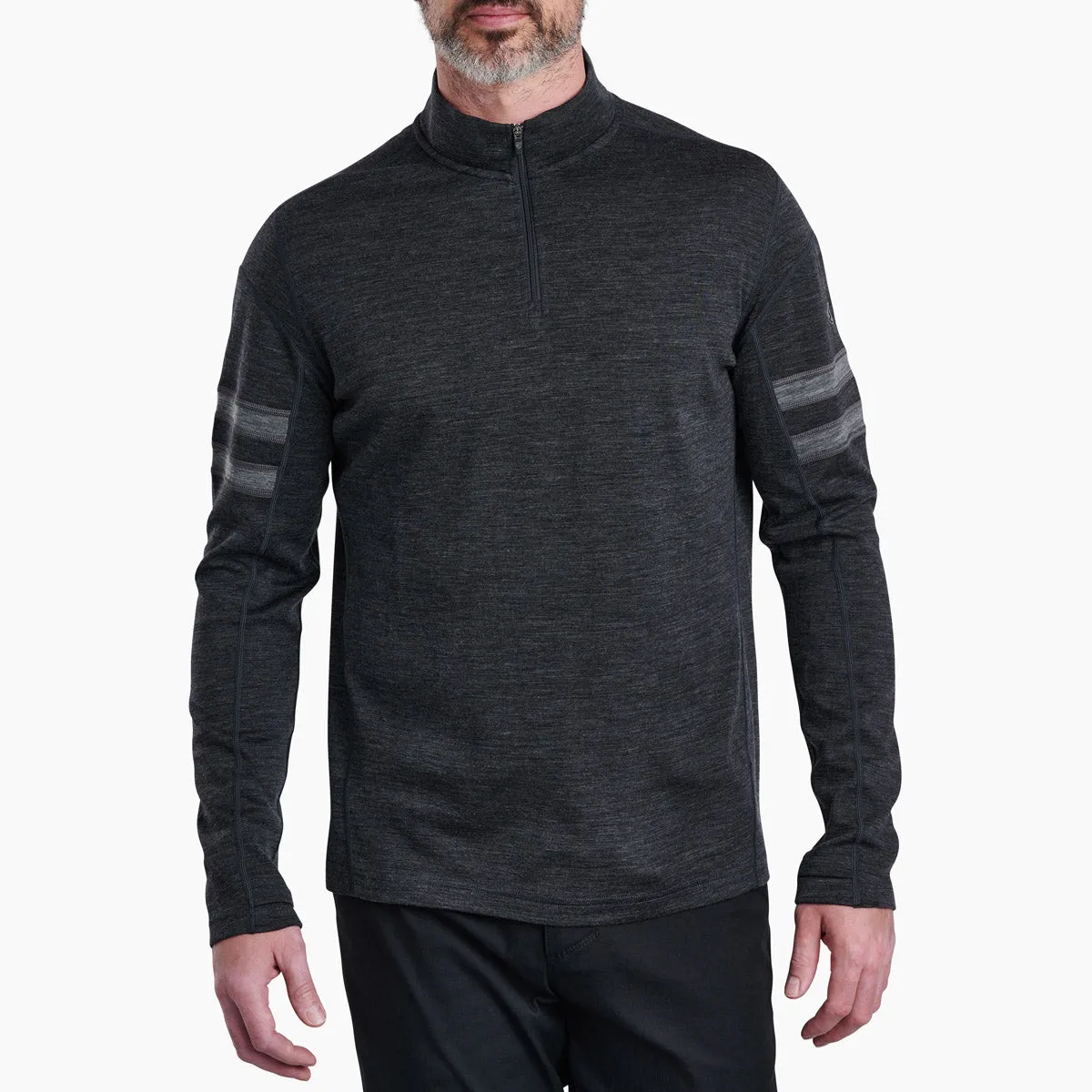 Men's Kuhl Team Merino 1/4 Zip Layered Warmth Adjustable Fit