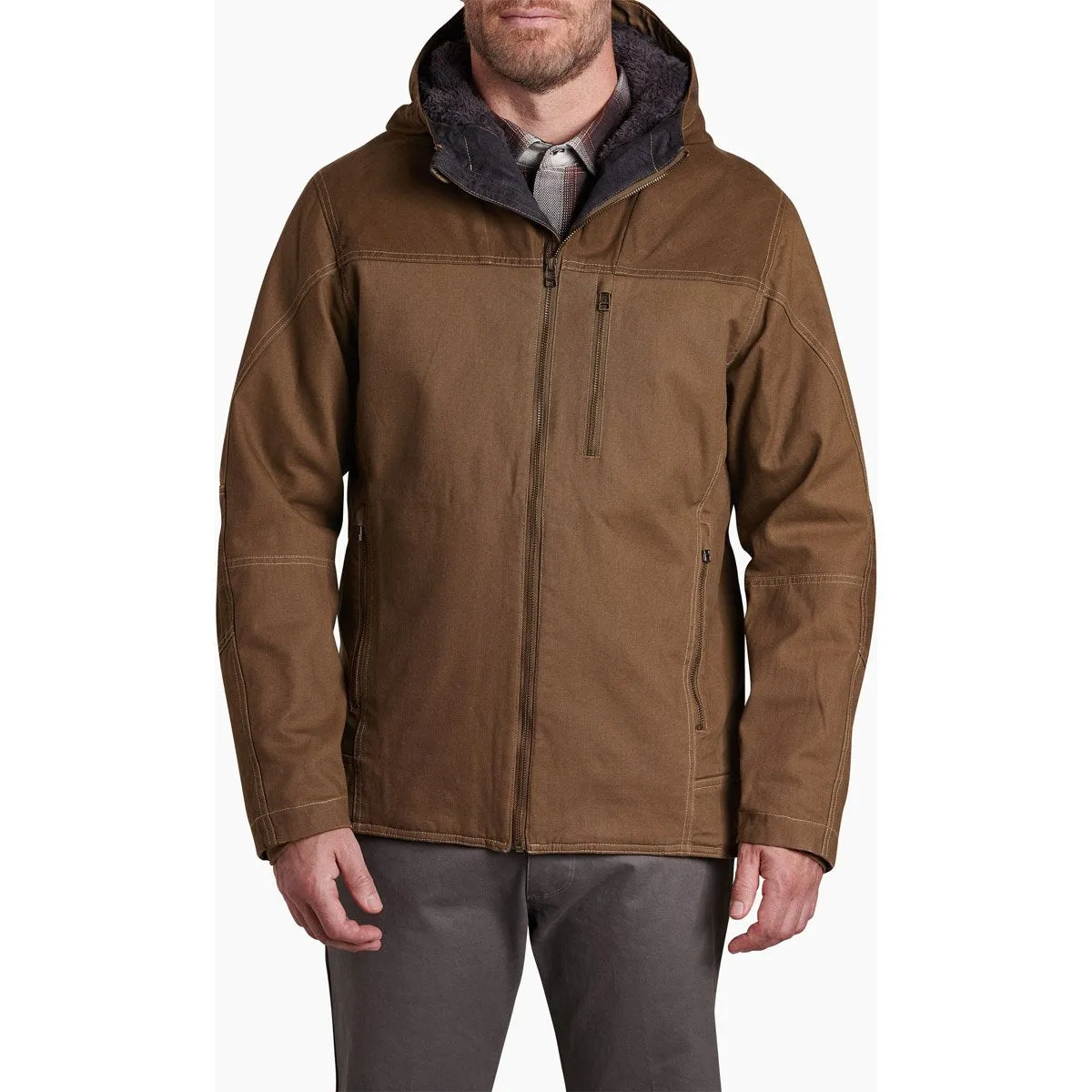 PreShrunk Cotton Blend Men's Law Fleece Lined Hoody