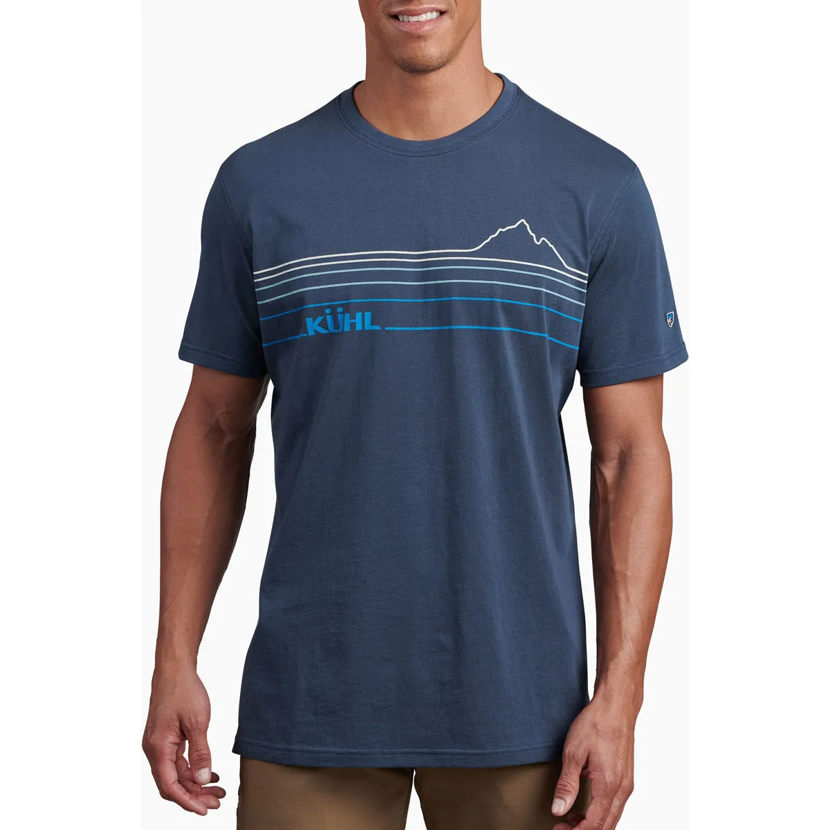 Men's Mountain Lines T Trendy Layering