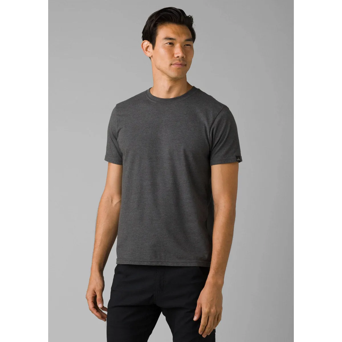 Outdoor Leisure Look Slim Silhouette Men's prAna Crew T-Shirt