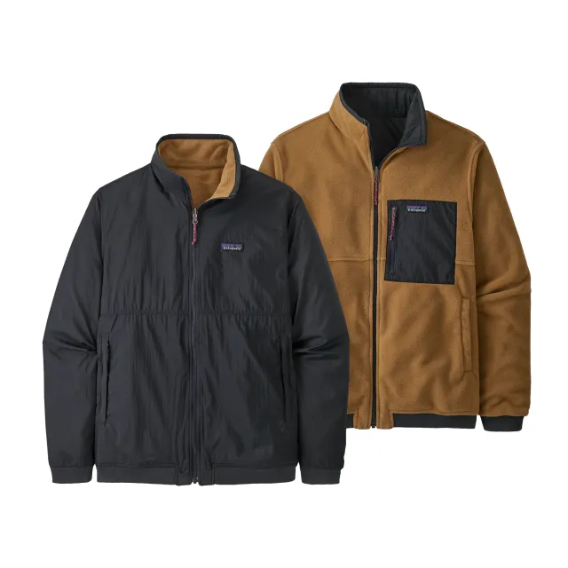 Chilly Day Wear Odor Resistant Treatment Men's Reversible Shelled Microdini Jacket