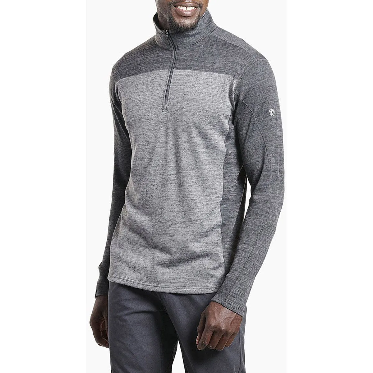 Men's Ryzer 1/4 Zip stain resistant coating