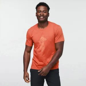 Men's Topo Llama T-Shirt Holiday Outfit Perfect for Layering