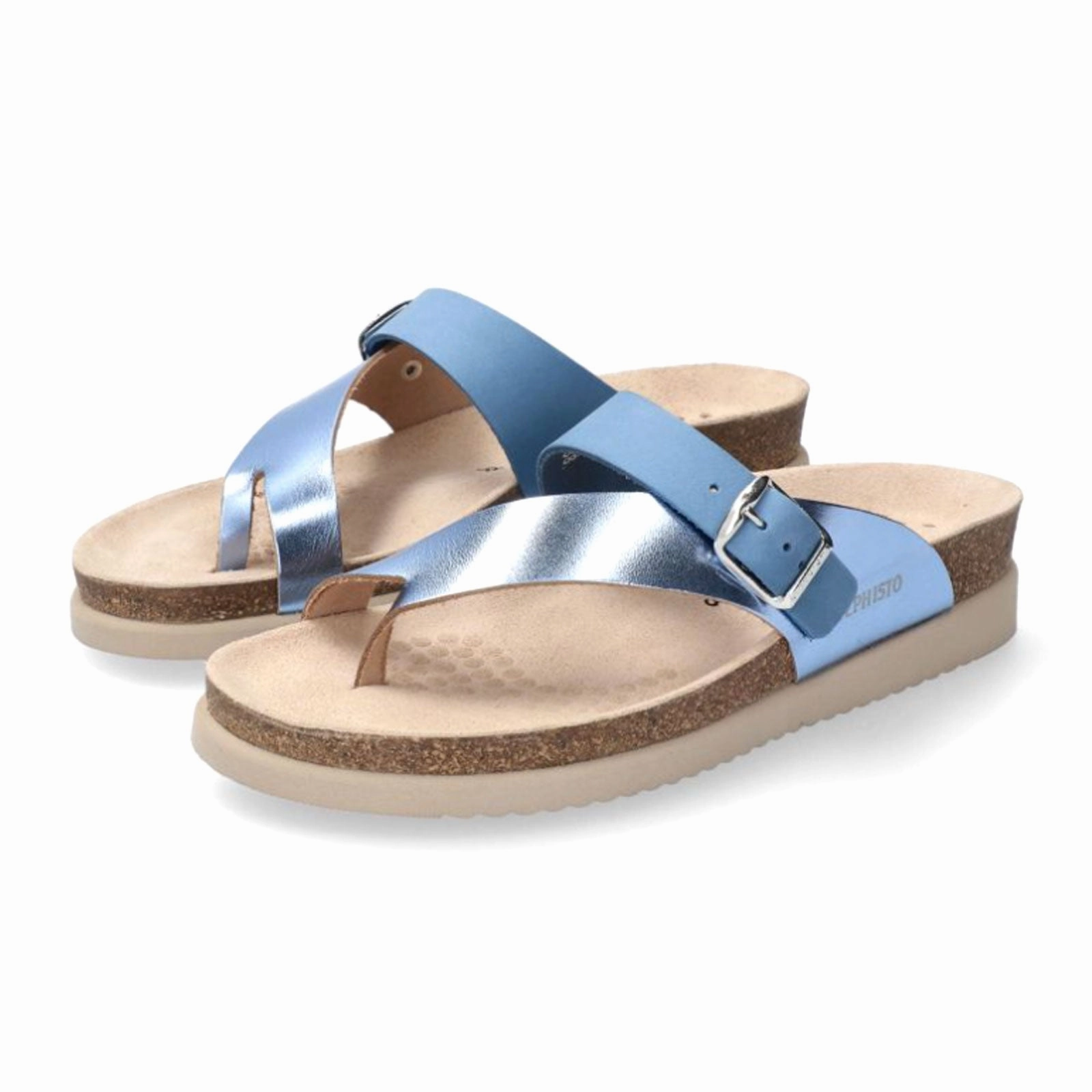 Mephisto Helen Mix Sandal (Women) - Sky Blue Vega Secure fit