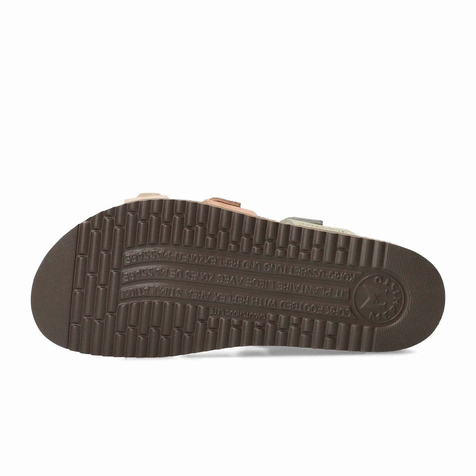 Mephisto Hyacinta Slide Sandal (Women) - Light Sand/Khaki Indoor Use