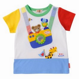 Miki House Kids "Camera" T-SHIRT Comfortable Camping outfits for children