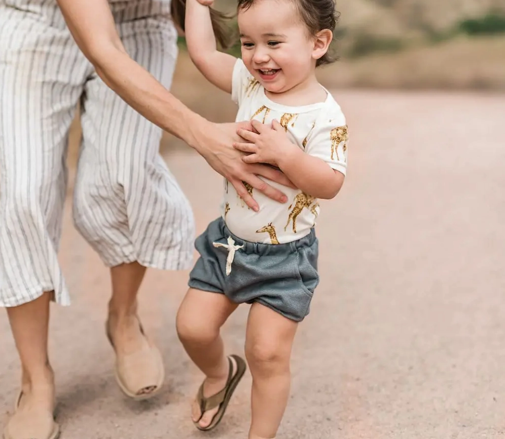 hand - washable Milkbarn 23003 Pocket Bloomer in Heathered Brown