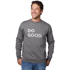 Timeless Minimal Men's Do Good Crew Sweatshirt