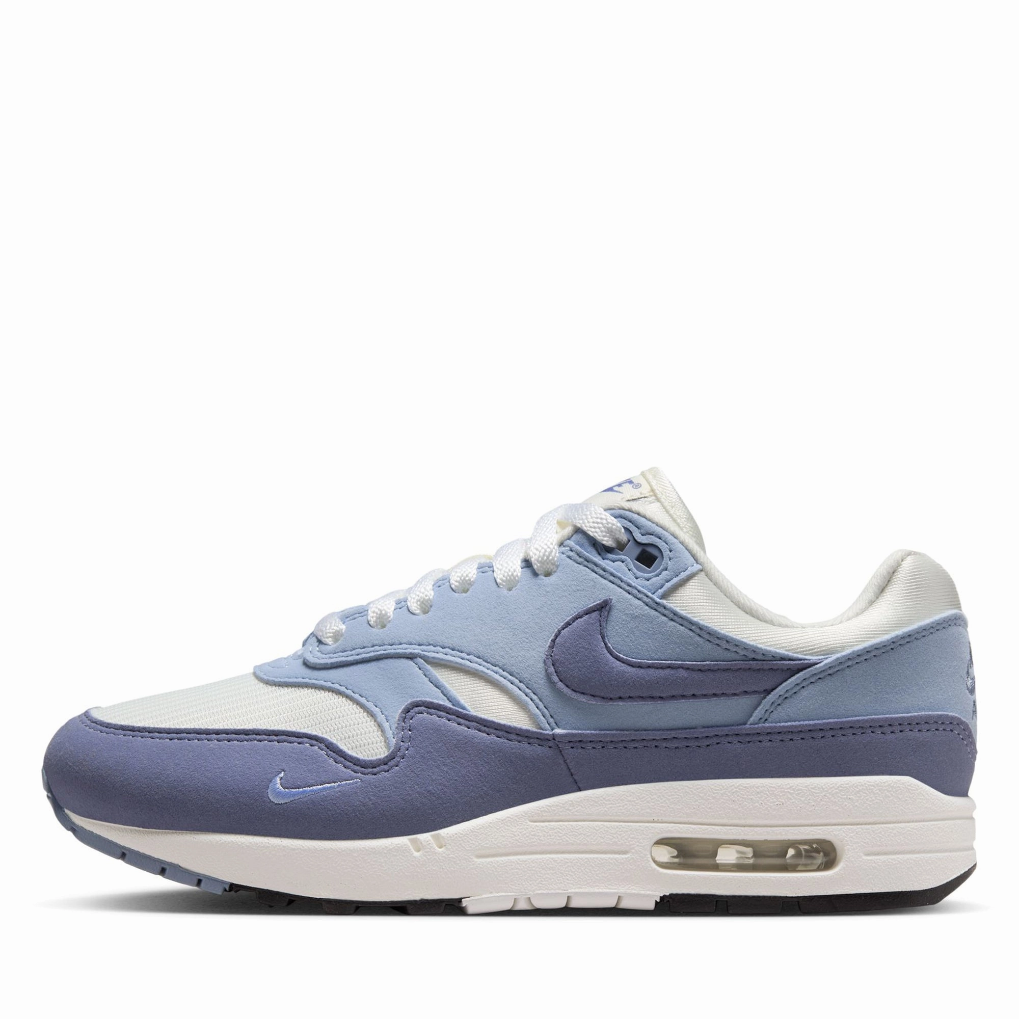 Women's Nike Air Max 1 '87 Textile - Sail/Ashen Slate Foot Smooth Festival Mood