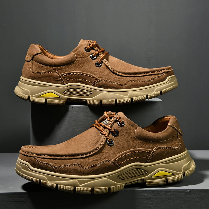 Practical Casual Shoes Men's Full Grain Leather Loafers