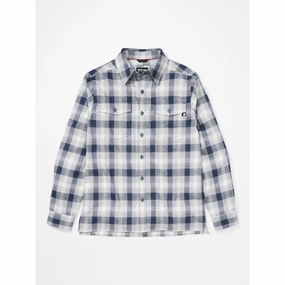 Men's Movatn Heavyweight Long-Sleeve Flannel Shirt Designer Look
