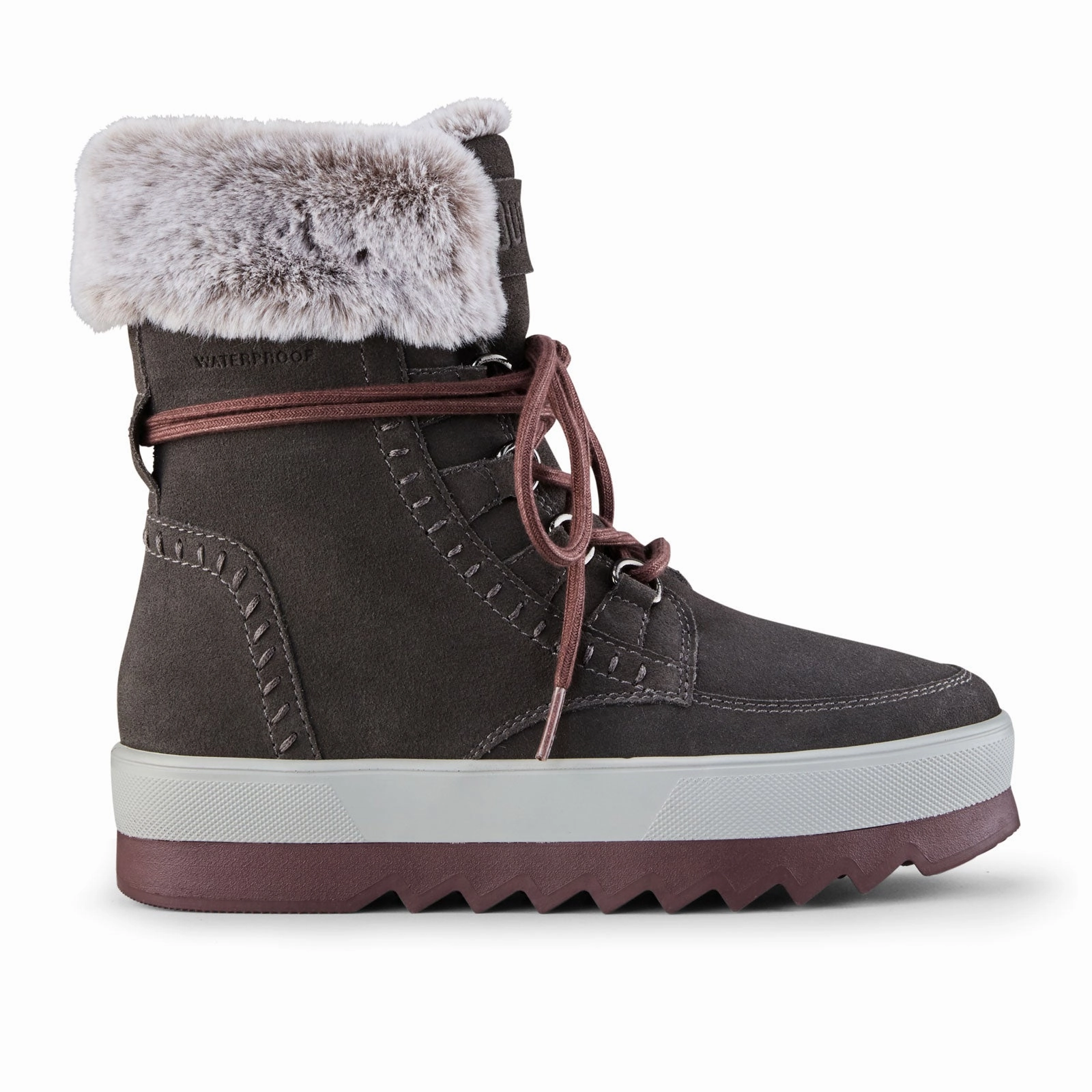 Style Mood Cougar Vanetta Mid Winter Boot (Women) - Pewter
