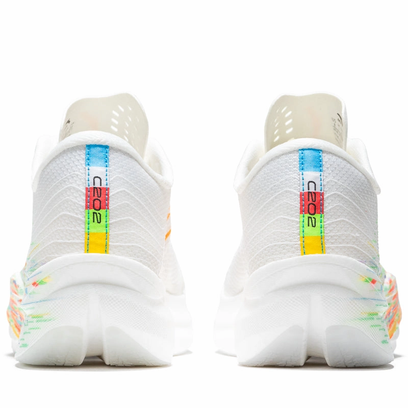 Anta C202 - White/Orange Full-Grain Leather