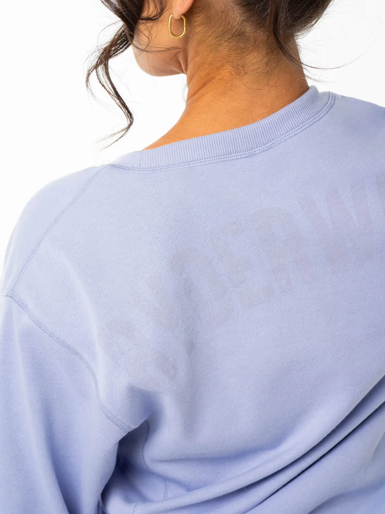 Force Crew Neck - Lilac Blue Noise Reduced Fabric