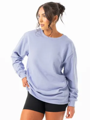 Force Crew Neck - Lilac Blue Anti-static