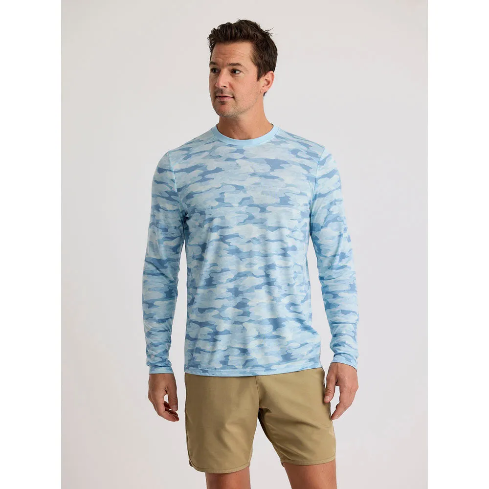 Mens Bamboo Lightweight Long Sleeve Coastal Vibes
