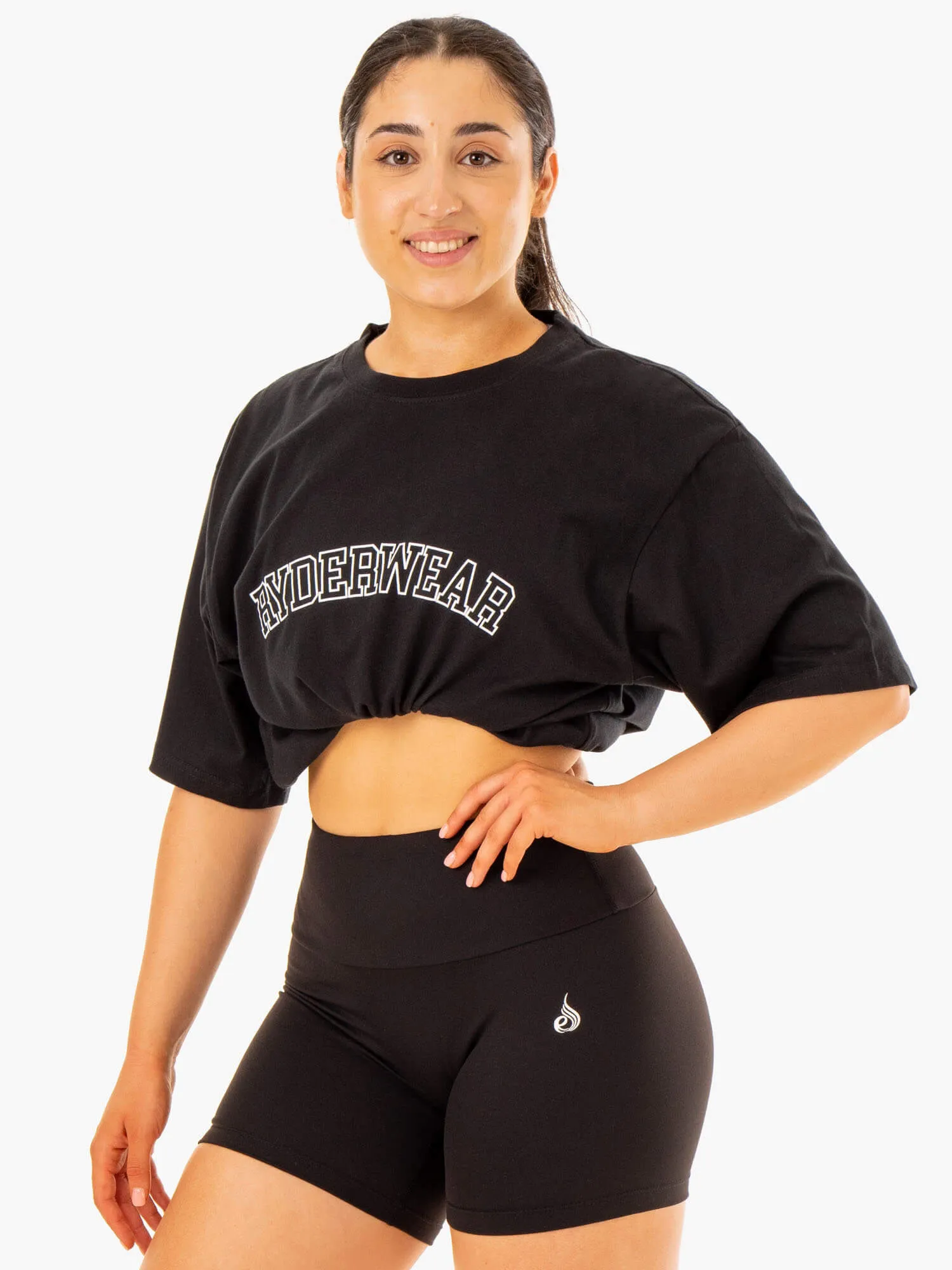 UV protected Oversized T-Shirt - Black