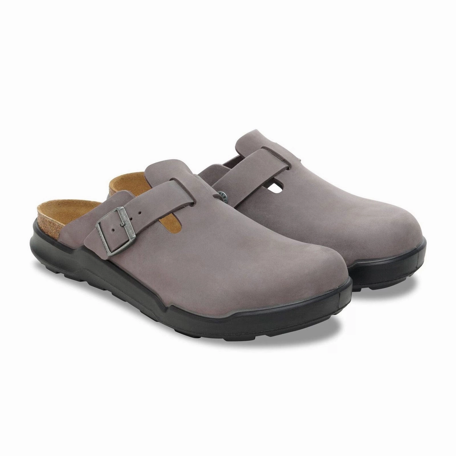 Hill Path Birkenstock Boston Crosstown Clog (Men) - Iron Oiled Leather