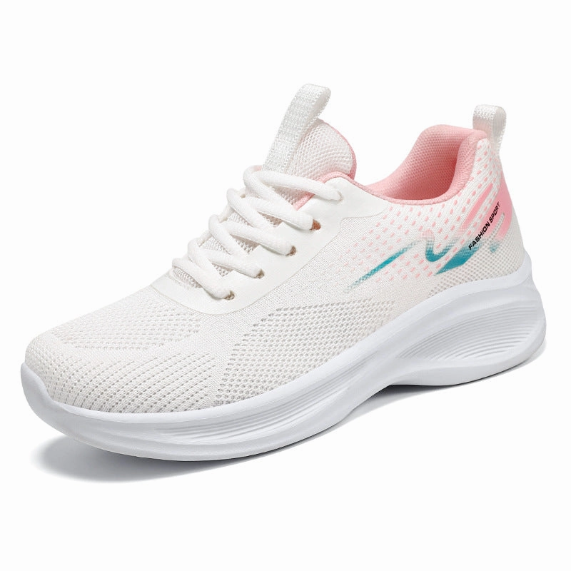 Tiosebon Women's Fashion Breathable Sneakers Water-resistant Neat Path Lane