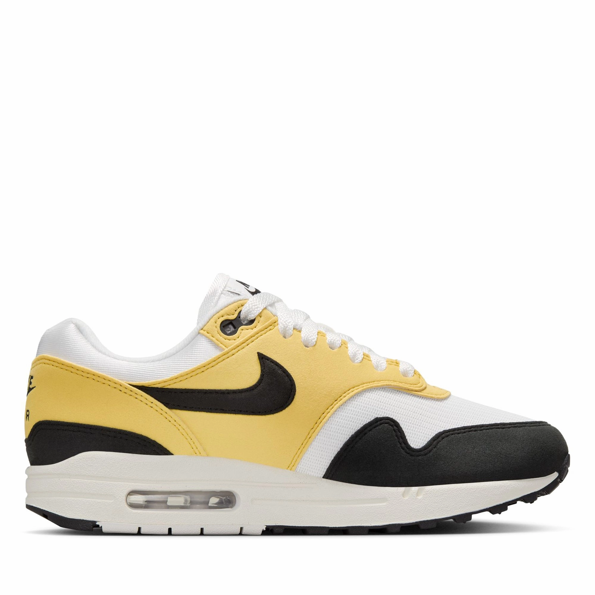 Women's Nike Air Max 1 '87 Textile - Saturn Gold/Black Beach Lane All-day Comfort Footwear