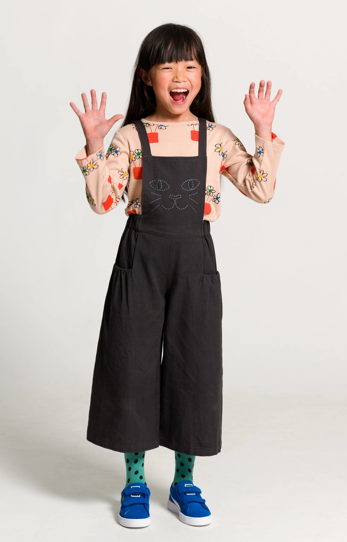 nadadelazos T-shirt FLOWER POTS TSH.5.560 FLO timeless