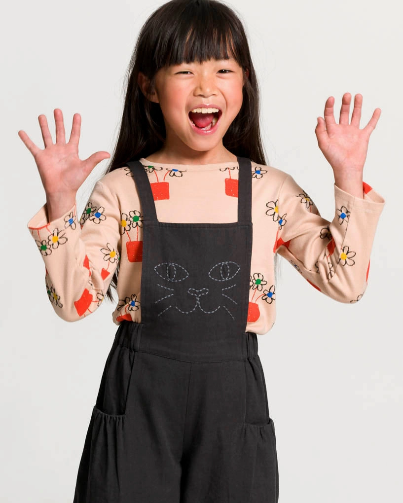 nadadelazos T-shirt FLOWER POTS TSH.5.560 FLO Childish Outdoor kids' clothing