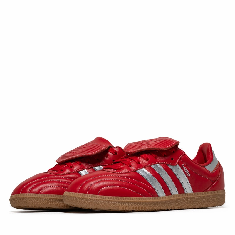 Trendy Slip-ons Women's Adidas Samba LT - Better Scarlett/Silver Metallic