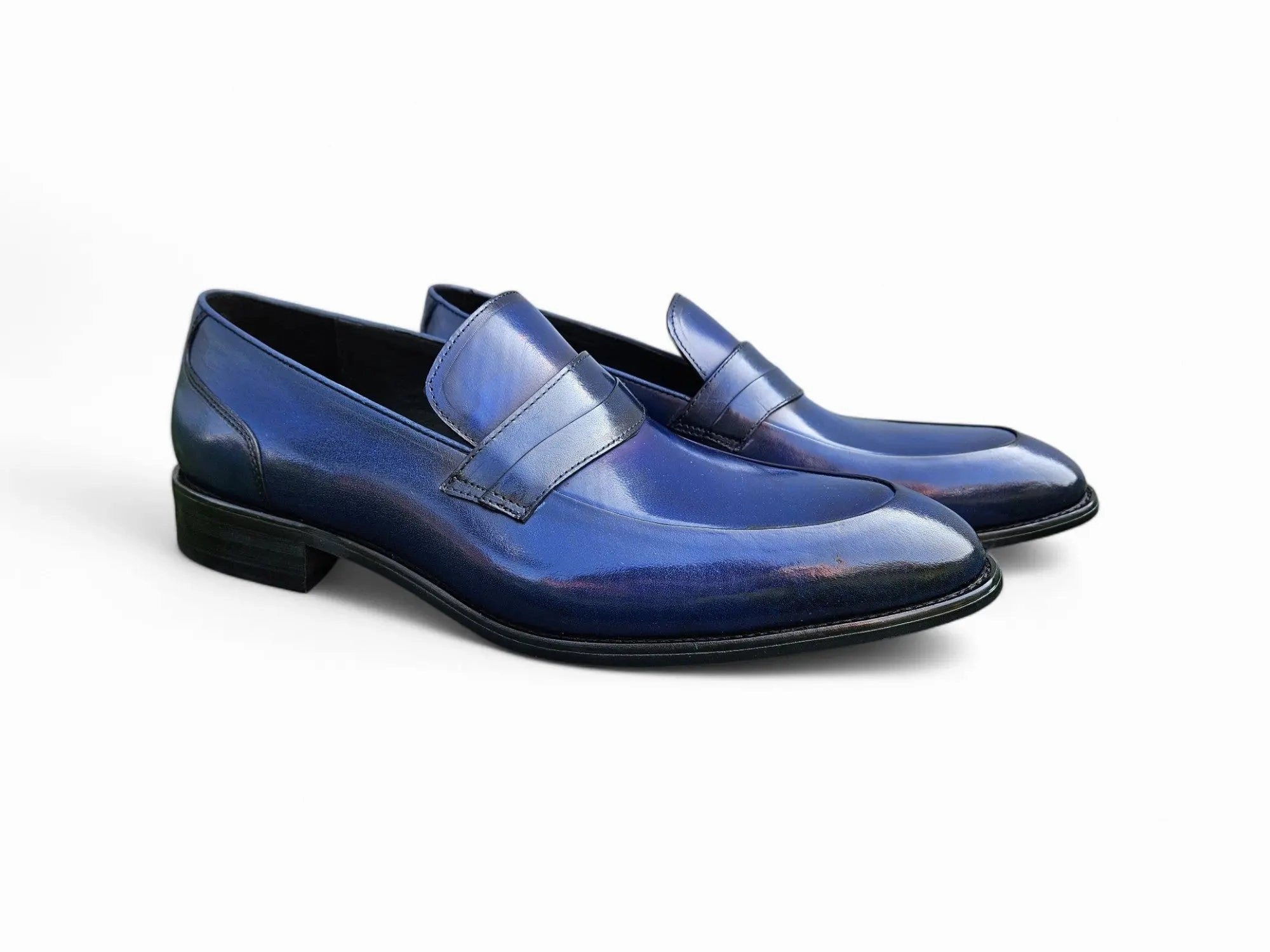 All Season Mocassin Penny classique moderne en cuir de veau
