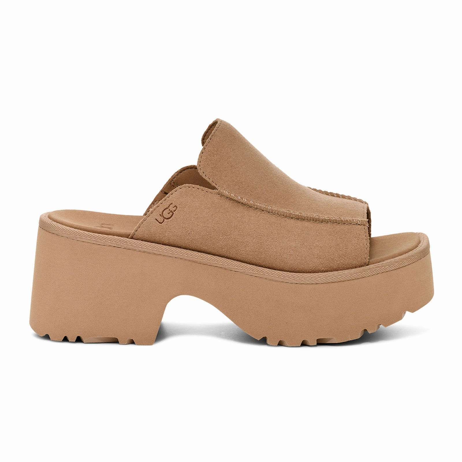 Comfort Lining UGG? New Heights Slide (Women) - Mustard Seed
